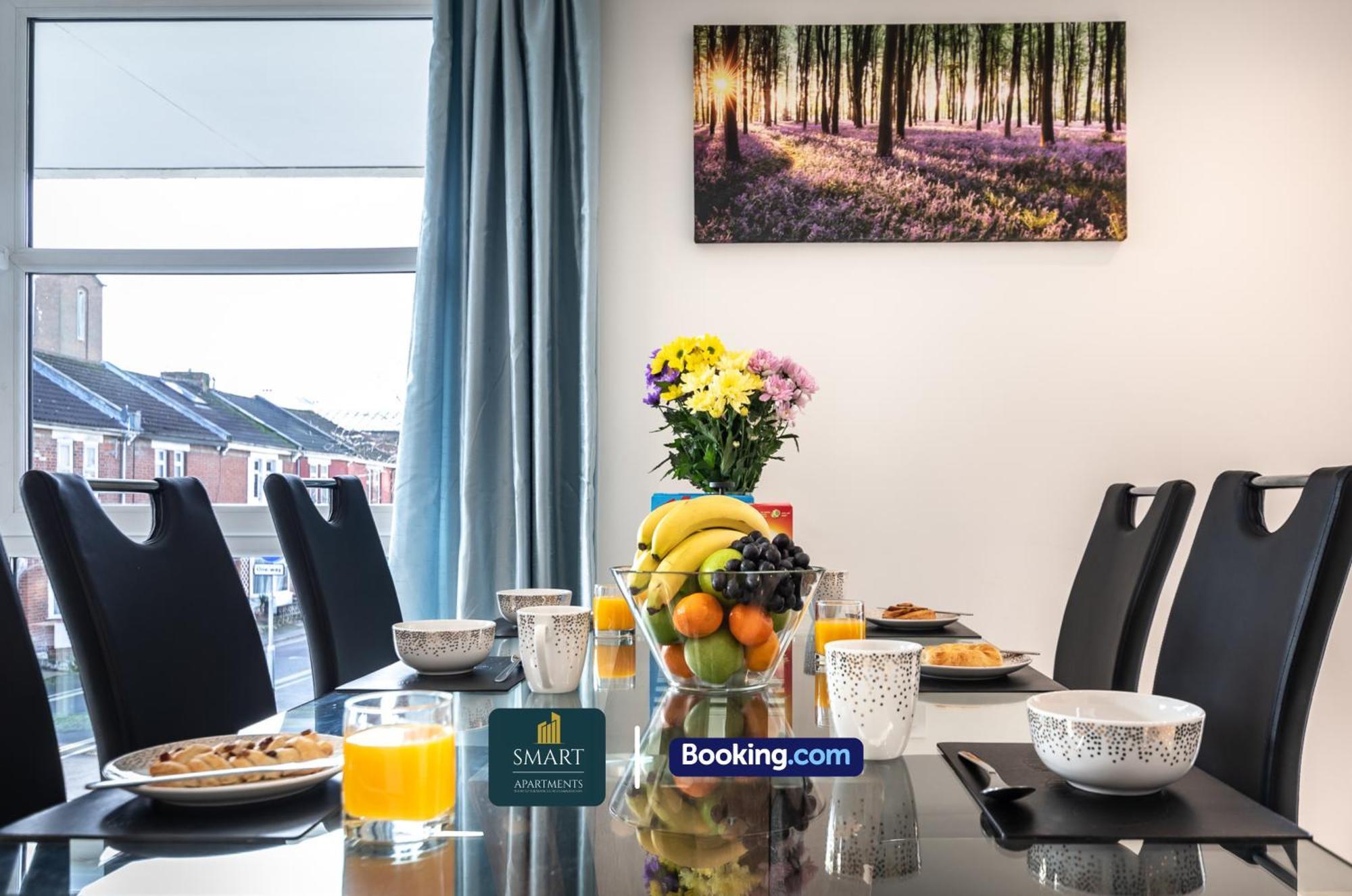 Spacious City Center Apartment By Smart Apartments Short Lets & Serviced Accommodation Apartment Southampton With Free Wifi Extérieur photo
