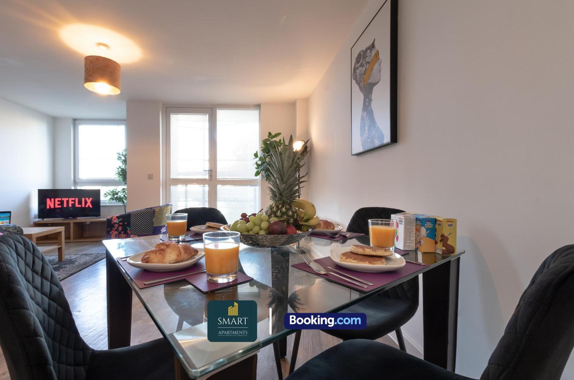 Spacious City Center Apartment By Smart Apartments Short Lets & Serviced Accommodation Apartment Southampton With Free Wifi Extérieur photo